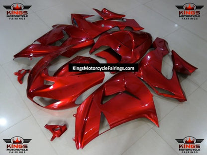 Fairing Kit For A Kawasaki ZX10R (2006-2007) Red