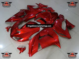 Fairing Kit For A Kawasaki ZX10R (2006-2007) Red