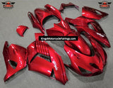 Red Fairing Kit for a 2006, 2007, 2008, 2009, 2010 & 2011 Kawasaki Ninja ZX-14R motorcycle