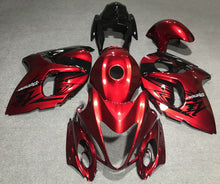 Red and Black Fairing Kit for a 2008, 2009, 2010, 2011, 2012, 2013, 2014, 2015, 2016, 2017, 2018 & 2019 Suzuki GSX-R1300 Hayabusa motorcy