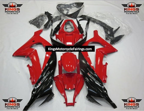 Fairing Kit for a Kawasaki Ninja ZX10R (2011-2015) Red & Black