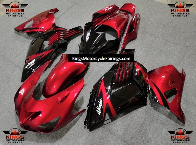 Fairings | Kawasaki Ninja ZX14R (2006-2011) Dark Red, Black