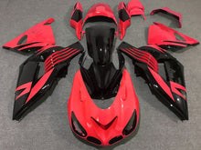 Red and Black Fairing Kit for a 2006, 2007, 2008, 2009, 2010 & 2011 Kawasaki Ninja ZX-14R motorcycle