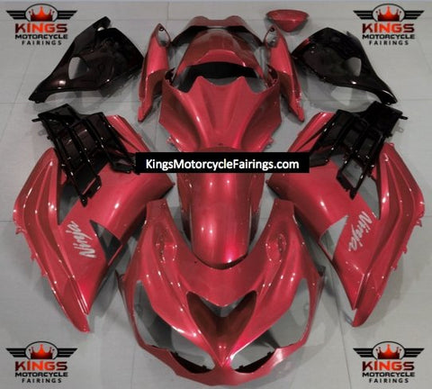 Fairing kit for a Kawasaki Ninja ZX14R (2012-2021) Red & Black