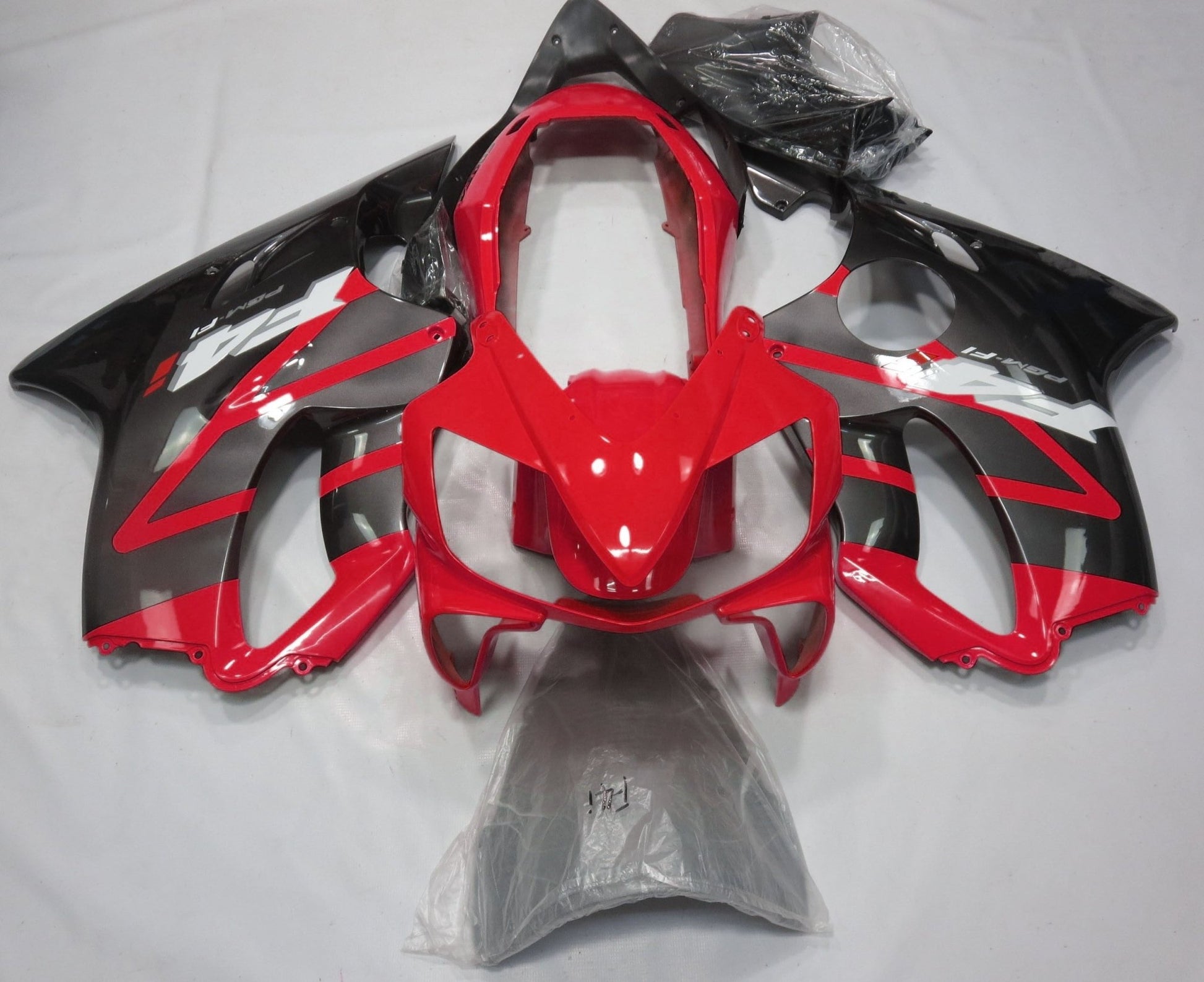 Honda CBR600F4i (2004-2007) Red & Silver Fairings