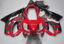 Red and Silver Fairing Kit for a 2004, 2005, 2006, 2007 Honda CBR600F4i motorcycle