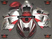 Suzuki GSXR1300 Hayabusa (1999-2007) Red & Silver Fairings