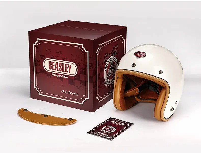 Hand Painted Motorcycle Helmet | Yellow Metal Beast