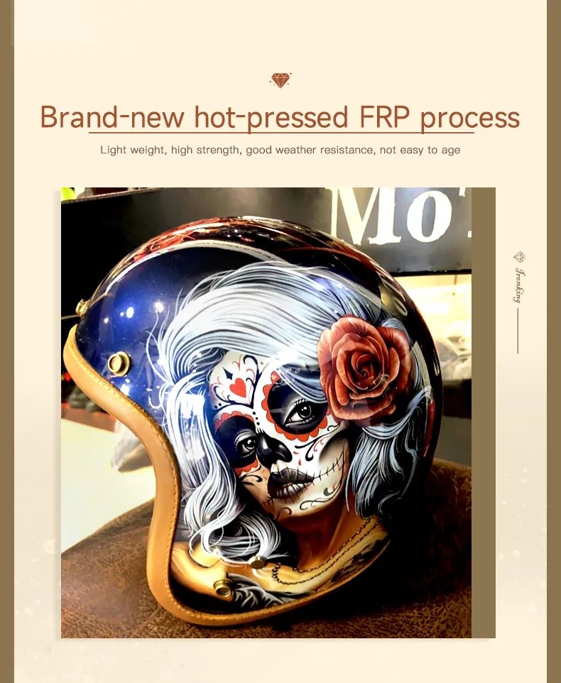 Hand Painted Motorcycle Helmet | Blue Naruto