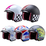 Retro Motorcycle Helmet is brought to you by KingsMotorcycleFairings.com