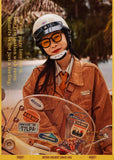 Retro Open Face 3/4 Beasley Motorcycle Helmet is brought to you by KingsMotorcycleFairings.com