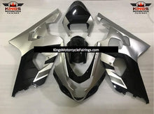Suzuki GSXR600 (2000-2003) Silver, Black Fairings at KingsMotorcycleFairings.com