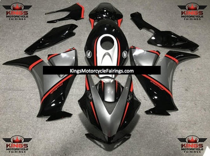 Honda CBR1000RR (2012-2016) Silver, Black & Red Fairings