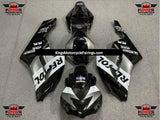 Honda CBR1000RR (2004-2005) Silver, Black & White Repsol Fairings