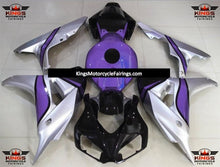 Honda CBR1000RR (2006-2007) Silver, Purple & Black Fairings