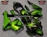 Green Limited Design Fairing Kit for a 2003 and 2004 Honda CBR600RR motorcycle