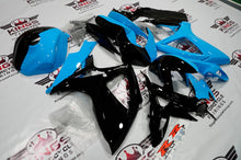 Suzuki GSXR750 (2006-2007) Half Black & Half Blue Fairings at KingsMotorcycleFairings.com