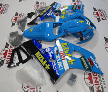 Light Blue Rizla Fairing Kit for a 2004 & 2005 Suzuki GSX-R750 motorcycle.