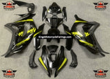 Fairing Kit for a Kawasaki Ninja ZX10R (2016-2020) Satin Black & Yellow