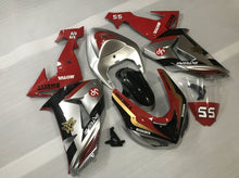 Fairing Kit For A Kawasaki ZX10R (2006-2007) Silver, Red, Black, Gold & White