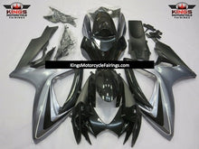 Suzuki GSXR600 (2006-2007) Silver & Black Fairings