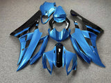 Blue and Black Fairing Kit for a 2006 & 2007 Yamaha YZF-R6 motorcycle