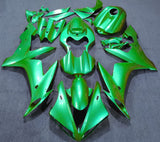 Green Fairing Kit for a 2004, 2005 & 2006 Yamaha YZF-R1 motorcycle