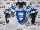Suzuki GSXR 1000 Fairings (2000-2002) Blue, White, Black & Dark Blue at KingsMotorcycleFairings.com