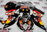 Suzuki GSXR1000 (2005-2006) Black Repsol Red Bull Fairings at KingsMotorcycleFairings.com
