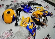 Suzuki GSXR1000 (2005-2006) Yellow, Blue & White Corona Fairings at KingsMotorcycleFairings.com