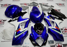 Suzuki GSXR1000 (2007-2008) Blue, WhiteBlack Fairings at KingsMotorcycleFairings.com 