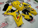 Yellow and Black Fairing Kit for a 2007 & 2008 Suzuki GSX-R1000 motorcycle