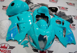 Suzuki GSXR1300 Hayabusa (1999-2007) Light Blue & Blue Fairings