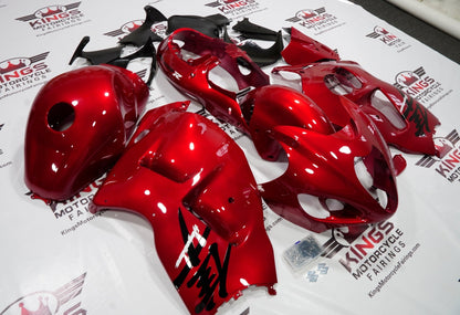 Suzuki GSXR1300 Hayabusa (1999-2007) Red Fairings at KingsMotorcycleFairings.com