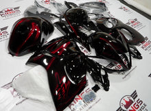 Suzuki GSXR1300 Hayabusa (2008-2020) Black & Dark Red Fairings at KingsMotorcycleFairings.com