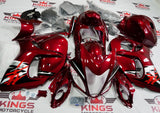 Suzuki GSX1300R Hayabusa Fairings (2008-2020) Burgundy Red, Black at KingsMotorcycleFairings.com