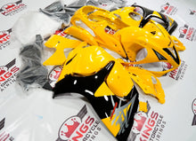 Suzuki GSX1300R Hayabusa Fairings (2008-2020) Dark Yellow, Black at KingsMotorcycleFairings.com
