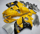 Dark Yellow and Black Fairing Kit for a 2008, 2009, 2010, 2011, 2012, 2013, 2014, 2015, 2016, 2017, 2018 & 2019 Suzuki GSX-R1300 Hayabusa motorcycle