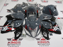 Suzuki GSXR1300 Hayabusa (2008-2019) Nardo Gray, Black & Red Fairings