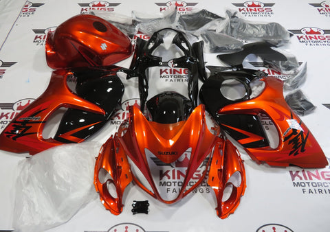 Suzuki GSXR1300 Hayabusa (2008-2019) Orange & Black Fairings