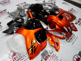 Suzuki GSXR1300 Hayabusa (2008-2019) All Orange & Black Fairings at KingsMotorcycleFairings.com