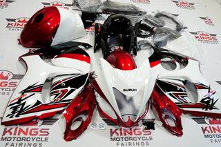 Suzuki Hayabusa Fairings (2008-2020) White, Candy Red, Black