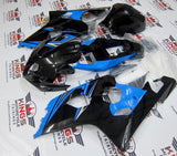 Suzuki GSXR600 (2004-2005) Black & Light Blue Fairings at KingsMotorcycleFairings.com