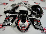 Suzuki GSXR600 (2004-2005) Black, White & Red Beacon Fairings