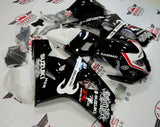 Black, White and Red Beacon Fairing Kit for a 2004 & 2005 Suzuki GSX-R600 motorcycle