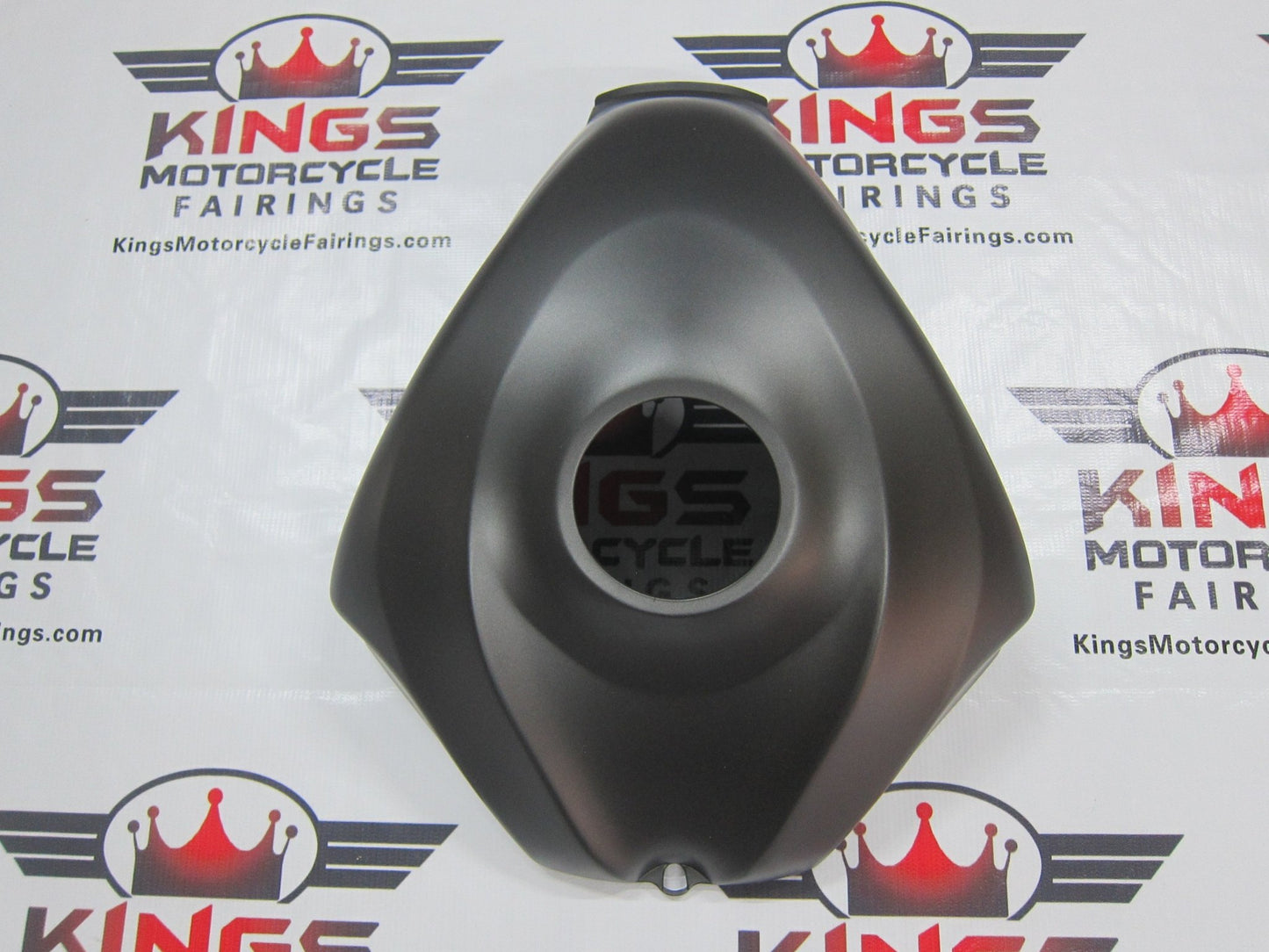 Suzuki GSXR600 (2006-2007) Matte White & Matte Silver Tank Fairings at KingsMotorcycleFairings.com