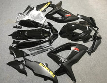 Suzuki GSXR600 (2006-2007) Matte Black, Gloss Black & Yellow Fairings