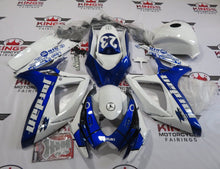 Suzuki GSXR600 (2006-2007) White, Blue & Black Jordan 23 Fairings