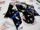 Black and Blue Fairing Kit for a 2004 & 2005 Suzuki GSX-R750 motorcycle - KingsMotorcycleFairings.com