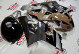 Brown, Gray, Black and Silver Fairing Kit for a 2004 & 2005 Suzuki GSX-R750 motorcycle